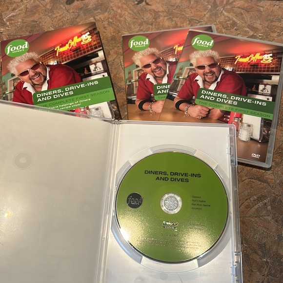 Food Network Triple D Guy Fieri complete first season Dvd set - Picture 4 of 5